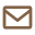 Brown envelop icon