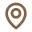 Brown map icon